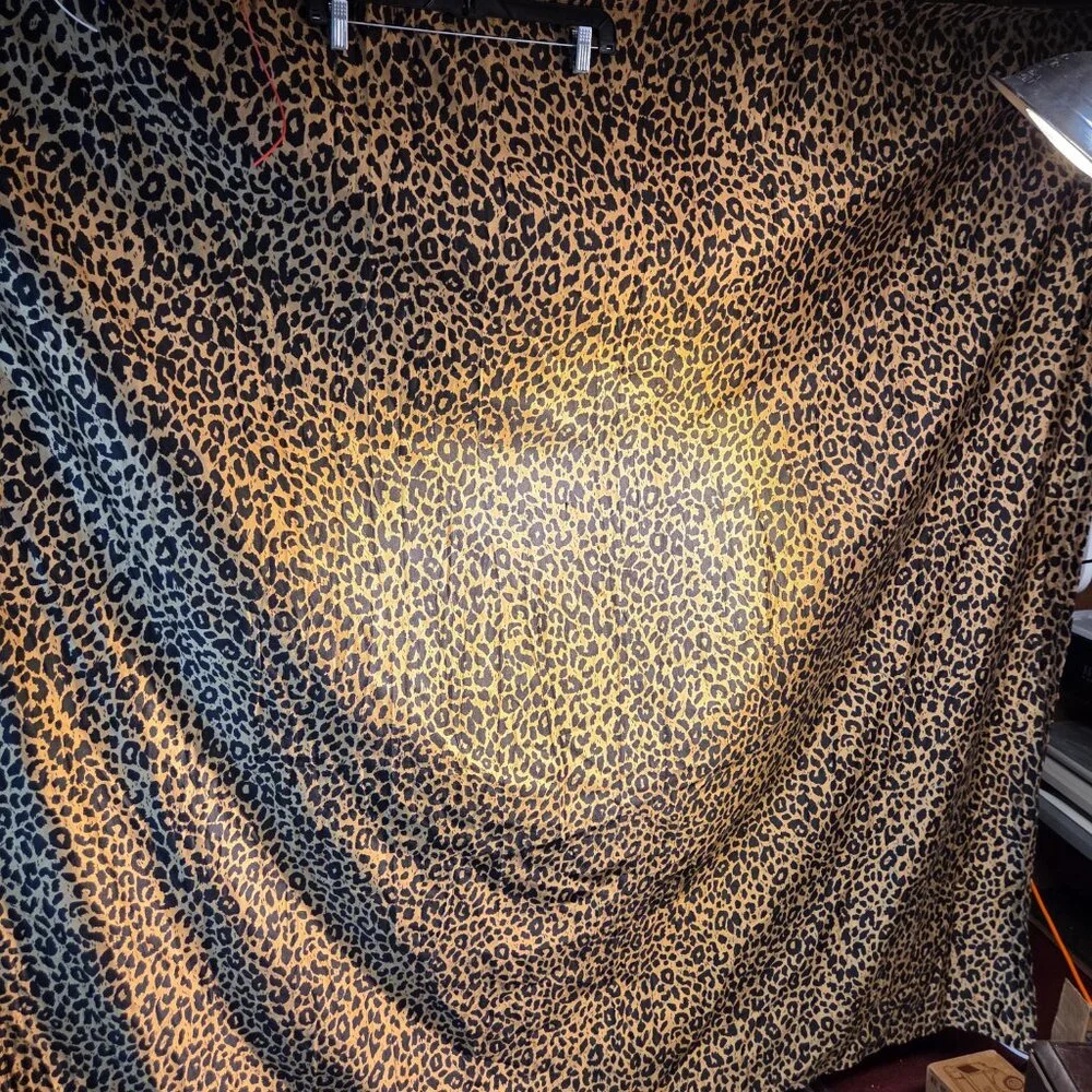 Leapord Print Shower Curtian 72